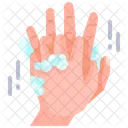 Finger Verschranken Finger Waschen Finger Waschen Icon