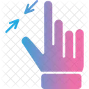 Finger Zoom Hand Double Symbol