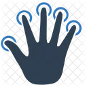 Finger Scan Biometrie Symbol