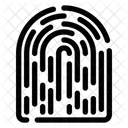 Fingerabdruck  Symbol