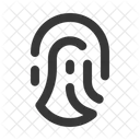 Fingerabdruck  Symbol