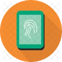 Fingerabdruck Scan Sicherheit Icon