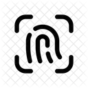 Fingerabdruck  Symbol