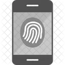 Fingerabdruck-Handy  Icon