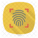 Fingerabdruck-Scan  Symbol