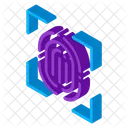 Fingerabdruck-Scan  Symbol