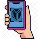 Fingerabdruck-Scan  Symbol