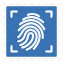 Fingerabdruck-Scan  Symbol