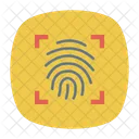 Fingerabdruck-Scan  Symbol