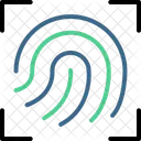 Fingerabdruckscan Sicherheit Fingerabdruck Symbol