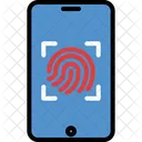 Fingerabdruckscan Sicherheit Fingerabdruck Symbol