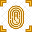 Fingerabdruck-Scan  Symbol