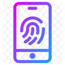 Fingerabdruck-Scan  Icon