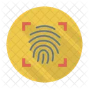 Fingerabdruck-Scan  Symbol