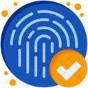 Fingerabdruck-Scan  Symbol