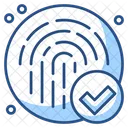 Fingerabdruck-Scan  Symbol