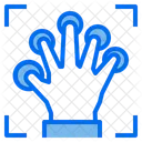 Fingerabdruck-Scan  Symbol