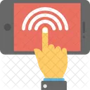 Fingerabdruck-Scan  Symbol