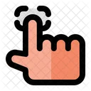 Fingerabdruck-Scanner  Symbol