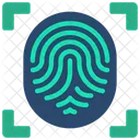 Fingerabdruck-Scanner  Icon