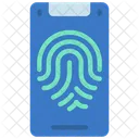 Fingerabdruck-Scanner  Symbol