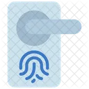 Fingerabdruck-Scanner  Symbol