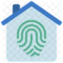 Fingerabdruck-Scanner  Symbol