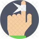 Finger Verband Verletzung Icon