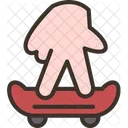 Fingerboard Skating Toy Icon