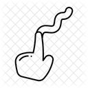 Fingermalen  Symbol