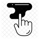 Fingermalerei Leinwand Malerei Symbol