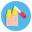 Fingernail Manicure Beauty Treatment Icon