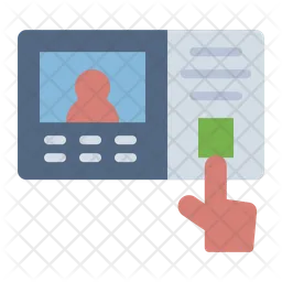 Fingerpint scanner  Icon