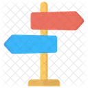 Fingerpost Directions Signpost Icon