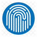 Fingerprint Biometric Identification Fingerprint Scan Icône