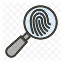Security Biometric Scan Icon