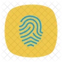 Fingerprint Scan Configuration Icon