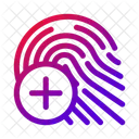 Fingerprint Add New Icon