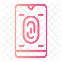Fingerprint Safety Icon