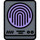 Fingerprint Scanner Hacker Icon