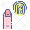 Id Finger Biometric Icon