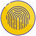 Security Print Fingerprint Icon