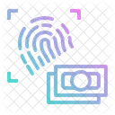 Fingerprint Scan Finger Icon