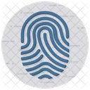 Fingerprint Scanning Fingerprint Reader Identity Scanner Icon