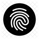 Fingerprint Biometric Verification Icon