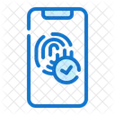 Fingerprint Computer Security Icon