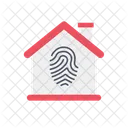 Fingerprint Identification Detective Icon