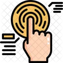 Finger Print Internet Icon
