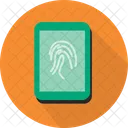 Fingerprint Scan Security Icon