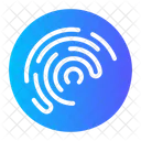 Fingerprint Finger Scan Smarthome Icon